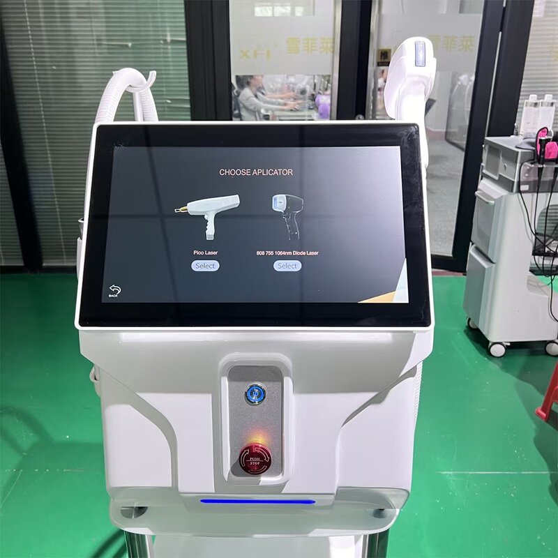 2 in 1 Laser Beauty Device - Diode Hair Removal Nd Yag Tattoo Removal Machine