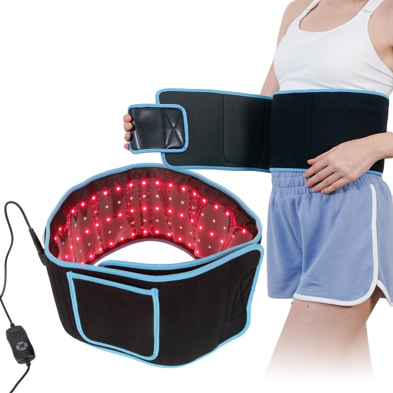 Red Light Therapy Belt - 660nm 850nm Infrared Full Body Pain Relief Recovery