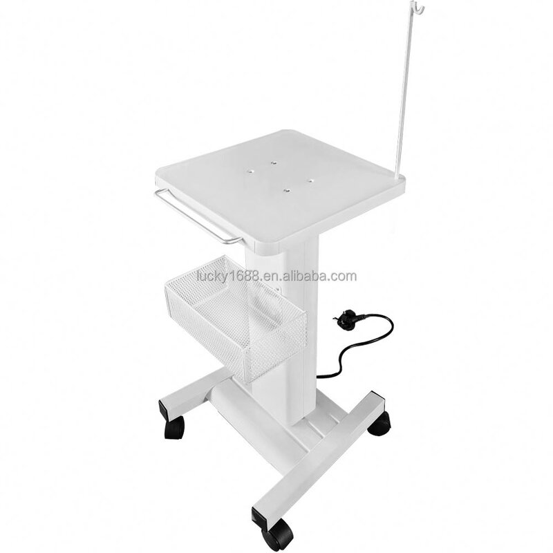 Metal Beauty Salon Trolley - Professional OEM Power Socket Mobile Spa Cart