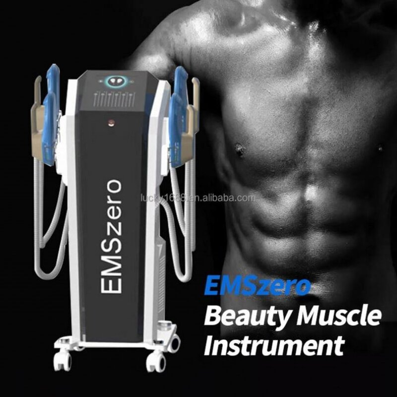 Tesla Electromagnetic Sculpting Machine - Professional 4 Handles RF EMS Fat Loss