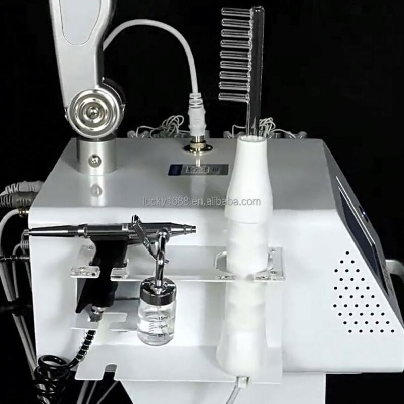 5 in 1 Hair Regrowth Machine - 650nm Laser Follicle Analysis Oxygen Therapy