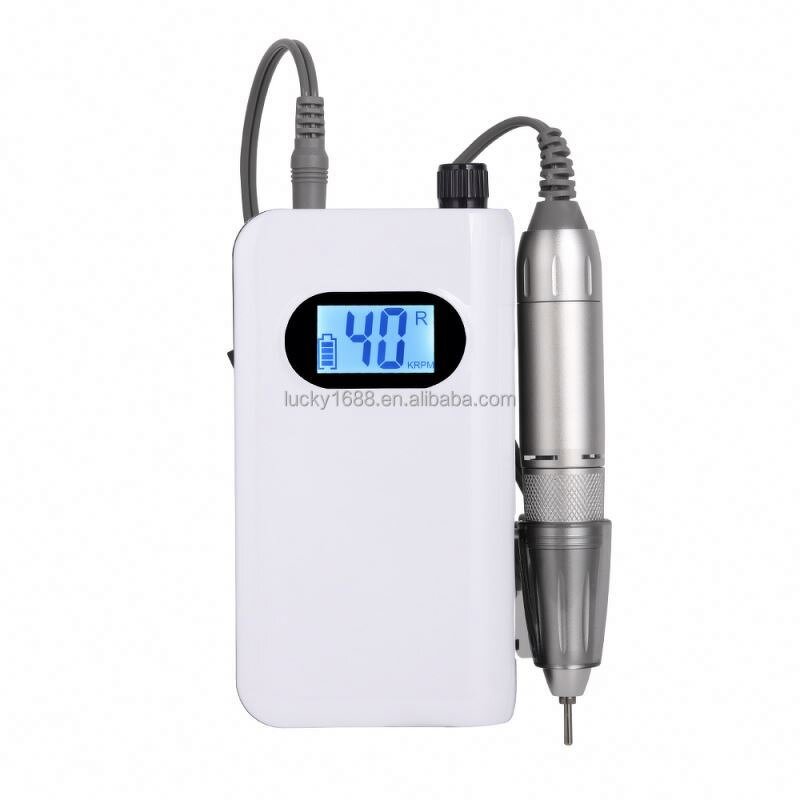 Wireless Electric Nail File - Professional Acrylic Gel Polish Rechargeable Drill