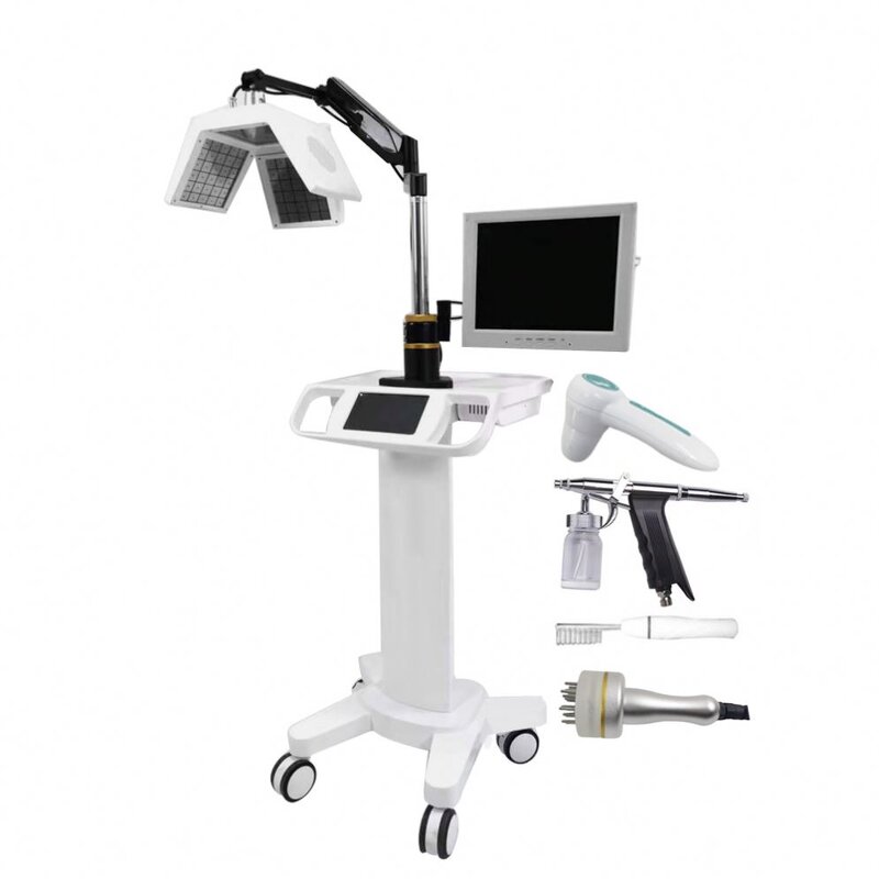 Hair Regrowth Laser Machine - 2026 650nm Red Light Scalp Analysis Salon Men Women