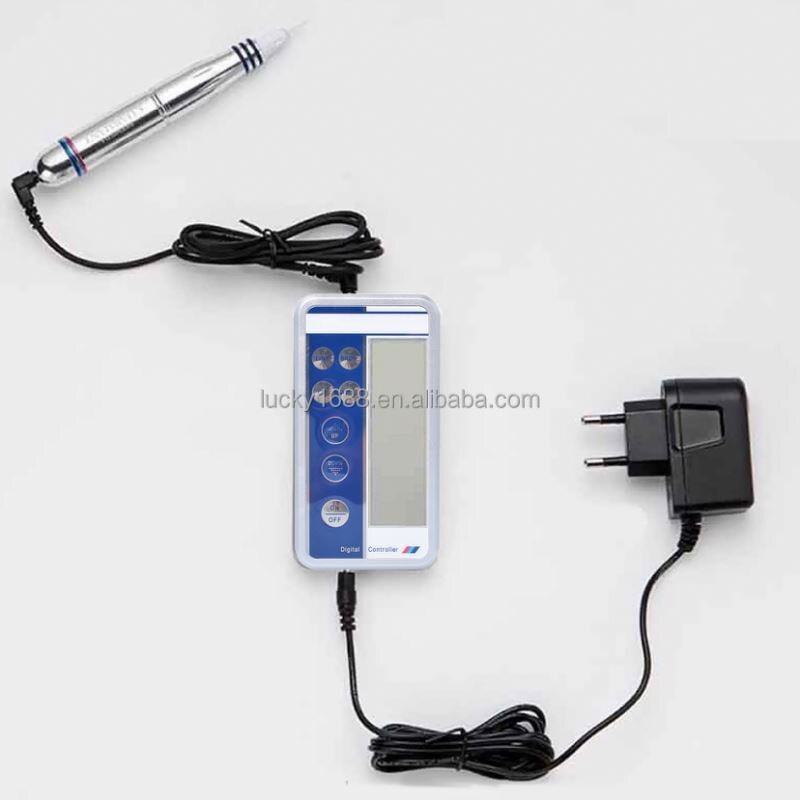 Digital Electric Tattoo Gun - Professional Lip Eyebrow Permanent Makeup Cartridges