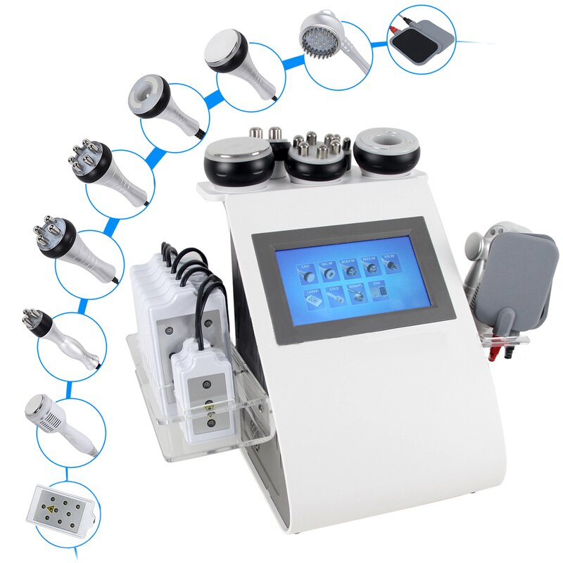 9 in 1 Slimming Machine - 40k RF Lipo Laser Anti Aging Fat Reduction System