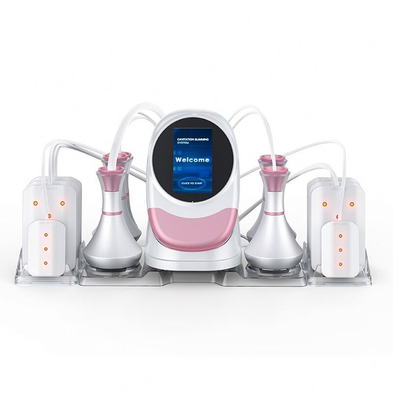 6 in 1 Cavitation Machine - Professional 40K Vacuum RF Lipolysis Skin Tightening