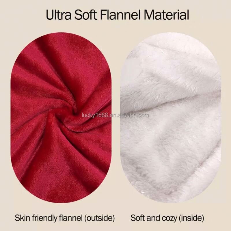 Portable Heated Blanket - Hot Selling Fast Heating Soft Plush Washable Electric