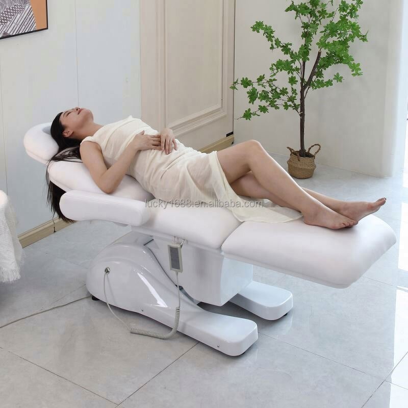 Electrical Facial Treatment Bed - Hot Sale 3 Motors Esthetician Spa Massage Bed