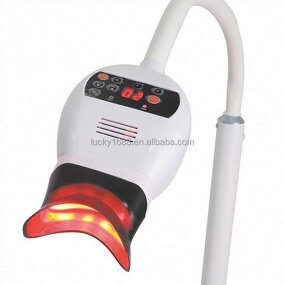 Led Teeth Whitening Lamp - 40W 8 Led Red Purple Blue Light with Clips
