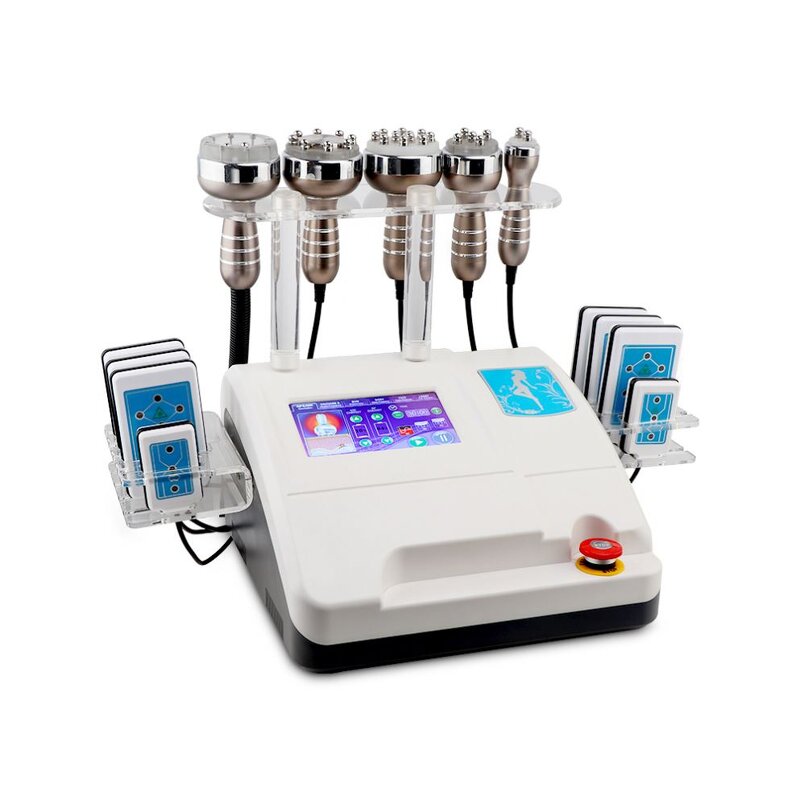 6 in 1 Cavitation Machine - Multifunctional RF Lipo Laser Vacuum Slimming CE