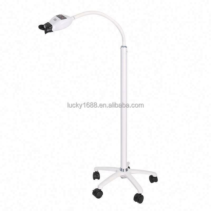 Led Teeth Whitening Lamp - 40W 8 Led Red Purple Blue Light with Clips