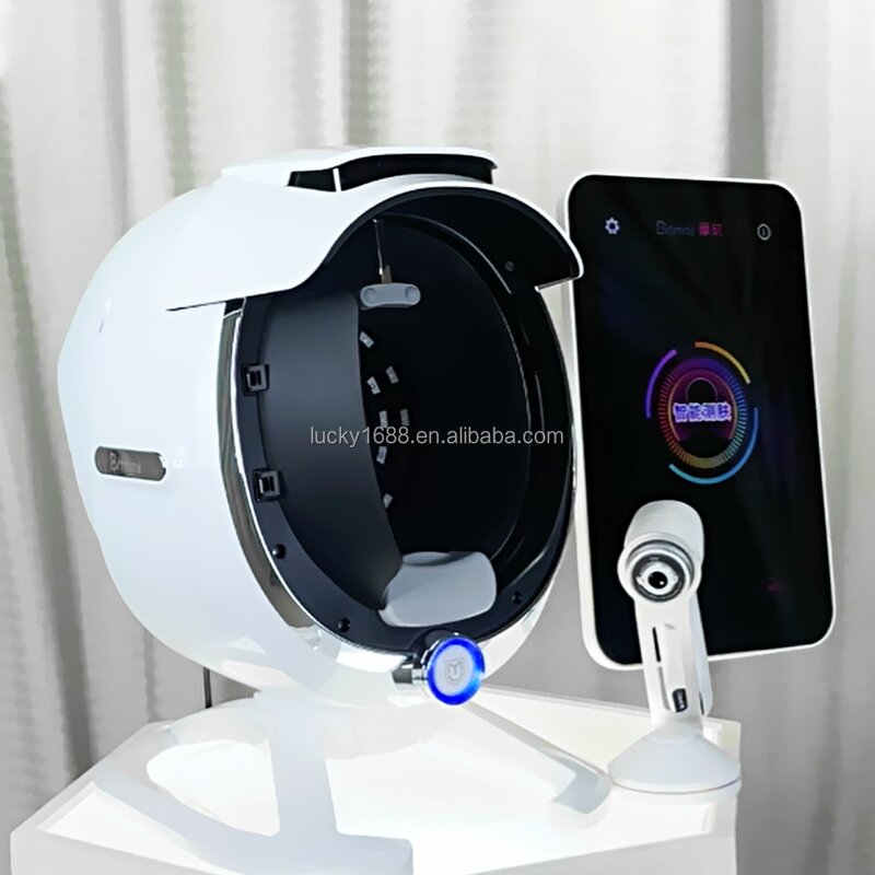 3d Skin Scanner Tester - AI Intelligent Facial Moisture Analysis Beauty Device