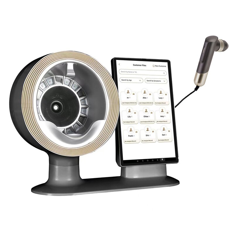 AI Magic 3d Mirror Scanner - Analizador De Piel Acne Full Face Testing Machine
