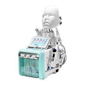 8 in 1 Hydro Facial Machine - Small Bubble Aqua Peeling LED Mask Rejuvenation
