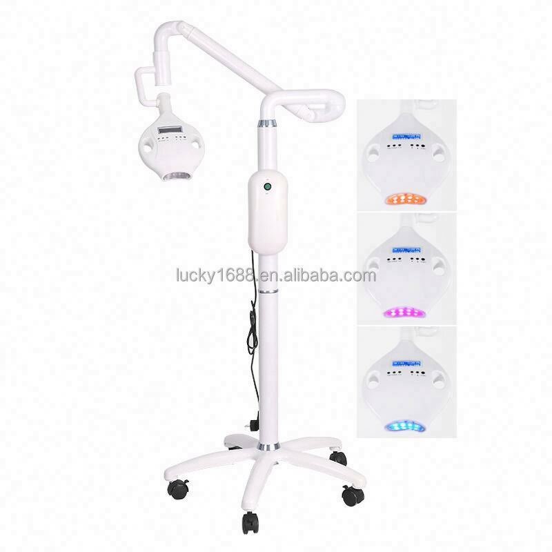 Rotation Arm Teeth Whitening - Laser Cool Light 3 LED Colors Dental Machine