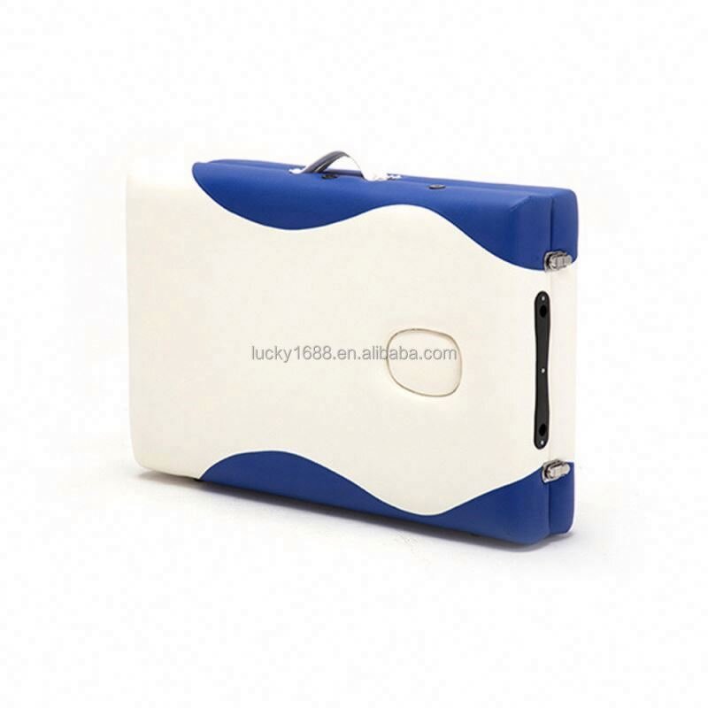 Foldable Beauty Massage Table - Thickened Steel Tube Portable Home Salon Bed