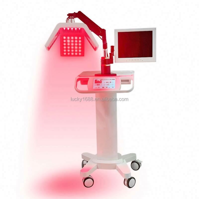 Hair Regrowth Laser Machine - 2026 650nm Red Light Scalp Analysis Salon Men Women