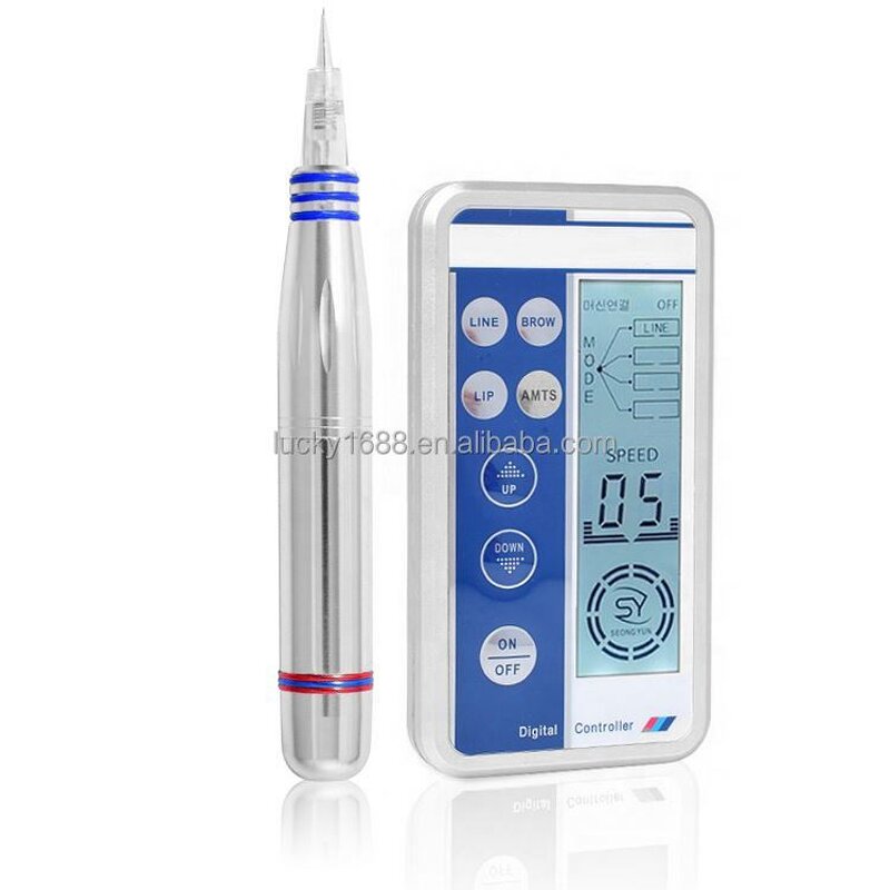 Portable Eyebrow Tattoo Pen - Digital Microblading Permanent Makeup Machine Kit