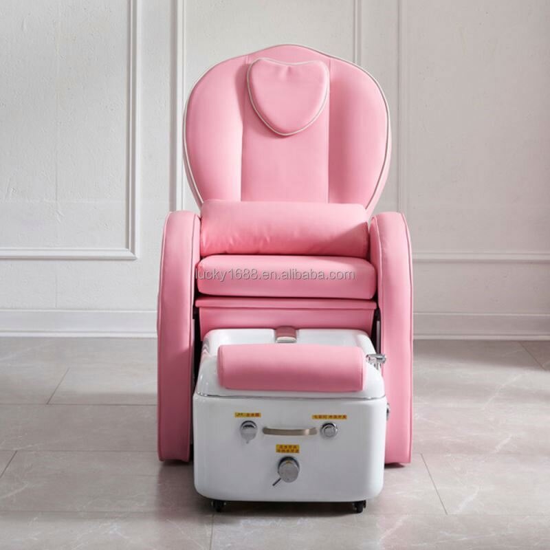 Manicure Pedicure Spa Chair - Luxury Foot Massage Bowl Storage Salon Furniture