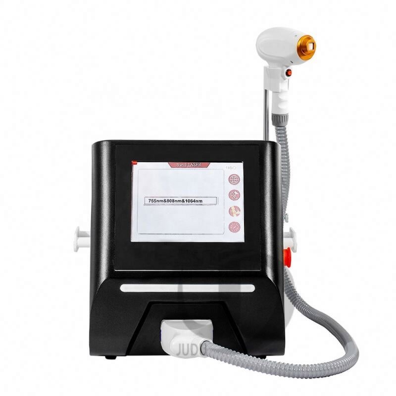 Diode Laser Hair Removal Machine - Portable 3 Waves 755 808 1064nm Epilator