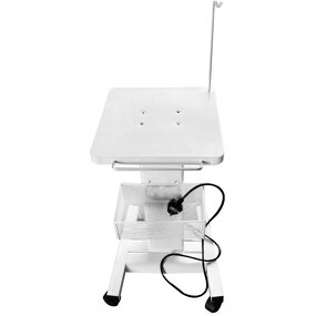 Metal Beauty Salon Trolley - Professional OEM Power Socket Mobile Spa Cart