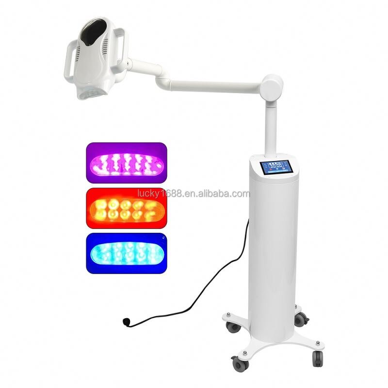 Dental LED Teeth Whitening - Professional 3 Colors Blue/Red/Purple Salon Machine