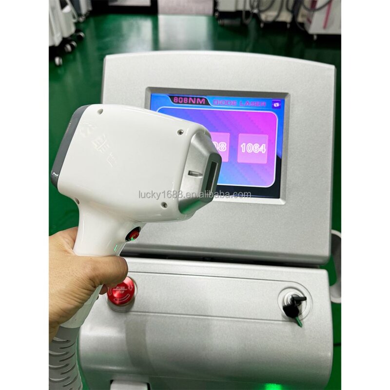 Triple Wave Diode Laser Machine - 755 1064 808nm Ice Titanium Permanent Device