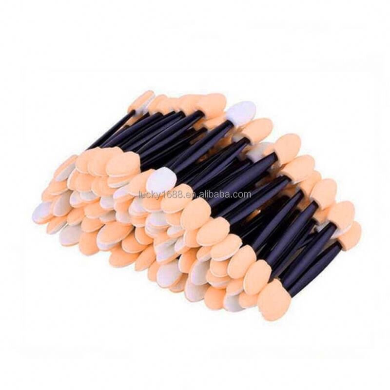 Disposable Cosmetic Brush - Cheap Two-end Sponge Eye Shadow Applicator Tool