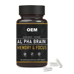 Alpha Capsules Manufacturer - OEM Private Label Alpha Capsules Nootropic Concentration Brain Supplement
