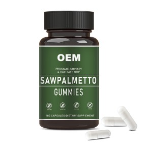 Prostate Supplement Factory - High Quality Men's Herbal Prostate Supplement Capsules Beta-Sitosterol Selenium