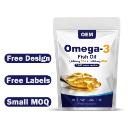 Deep Sea Fish Oil Softgels Factory - High Quality 3900mg Deep Sea Fish Oil Soft Gel 1000mg EPA for Adults 90 Capsules