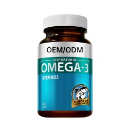 Omega-3 Fish Oil Softgels Factory - 2025 Omega-3 Fish Oil Soft Capsules High EPA DHA Halal Certified Bulk OEM
