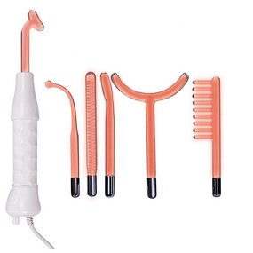 High Frequency Beauty Instrument - 6 in 1 with Glass Rod