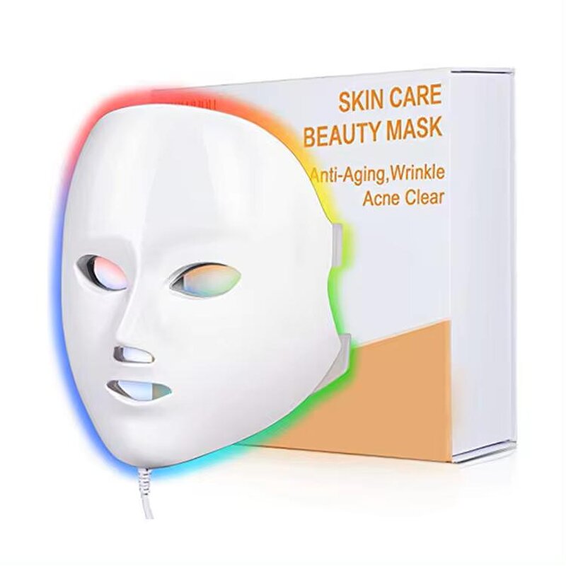 LED Face Mask Manufacturer - 7 Color Therapy for Anti-Aging