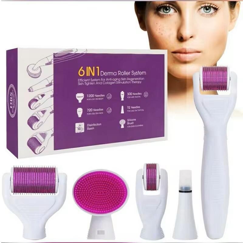 Derma Roller Manufacturer - 12 to 1200 Pin Titanium for Facial