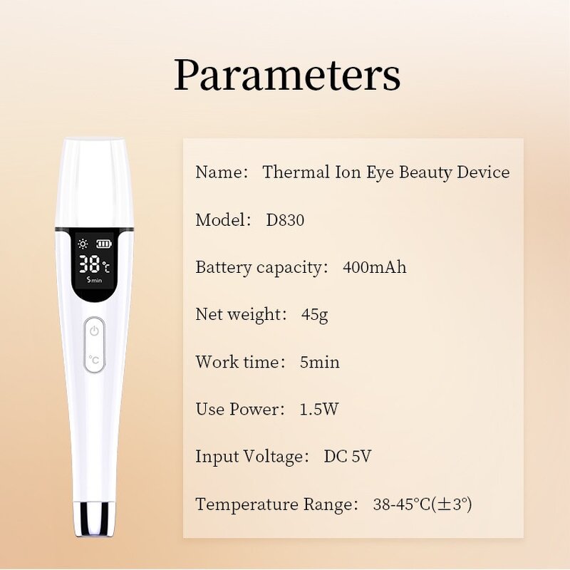 Eye Massager Manufacturer - with Heat Vibration for Dark Circles