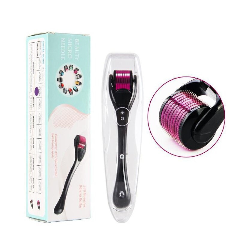 Derma Roller Set Manufacturer - 2mm 540 Microneedle with Beard Oil