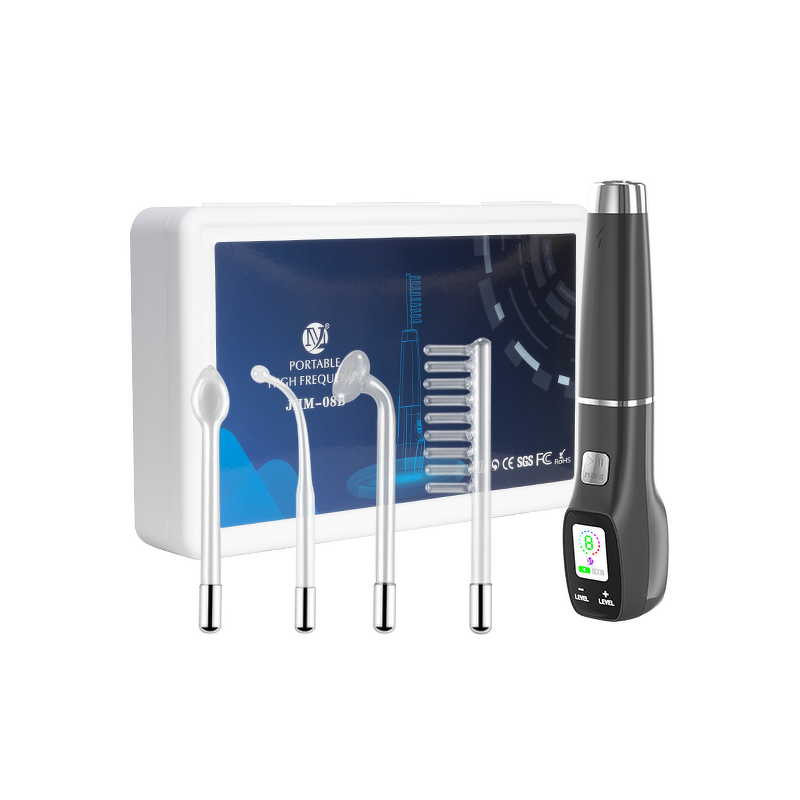 High Frequency Facial Wand Manufacturer - LCD 4 in 1 for Acne Care