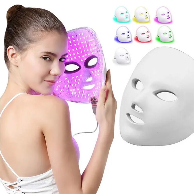 LED Facial Mask Manufacturer - 7 Color Red Light PDT Therapy