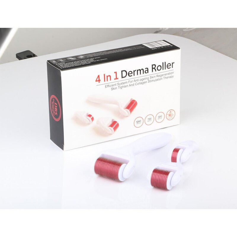 Derma Roller Manufacturer - 4 in 1 1200/600/180 Needle Cosmetic
