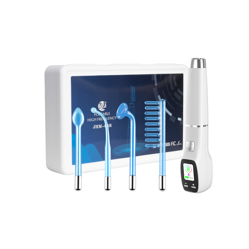 High Frequency Facial Wand - LCD Screen 4 in 1 Electrotherapy
