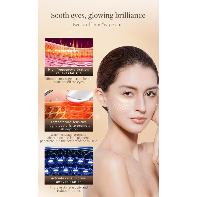 Eye Massager Manufacturer - Heated for Wrinkles & Dark Circles