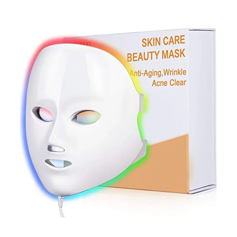 LED Facial Mask Manufacturer - 7 Color Red Light PDT Therapy