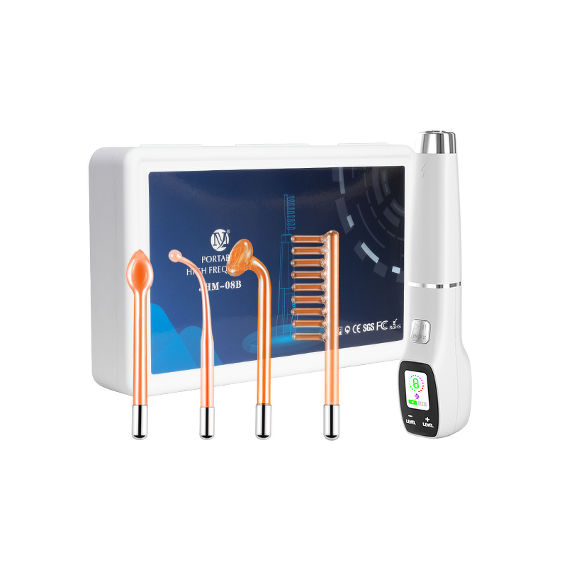 High Frequency Facial Wand - LCD Screen 4 in 1 Electrotherapy