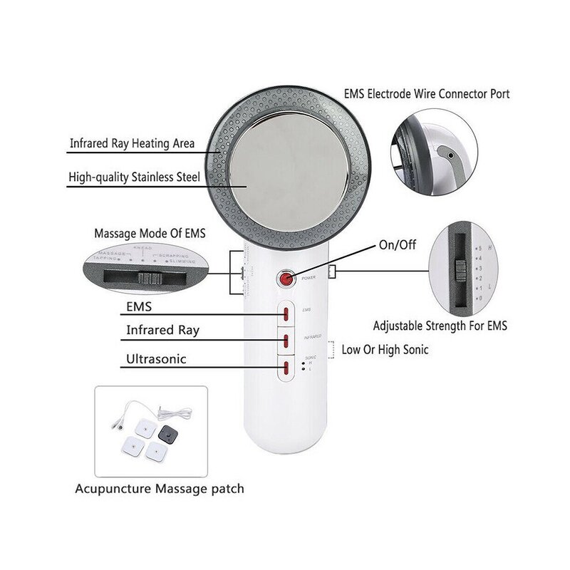 Slimming Device Manufacturer - 3 in 1 Ultrasonic Cavitation