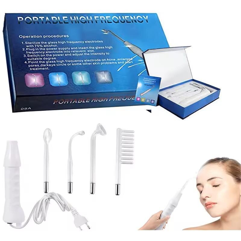 High Frequency Facial Wand Manufacturer - 4 in 1 for Acne and Skin Care