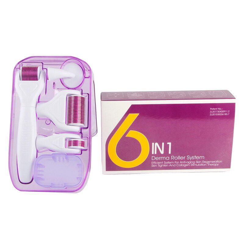 Derma Roller Manufacturer - 6 in 1 Titanium Needle for Body Facial