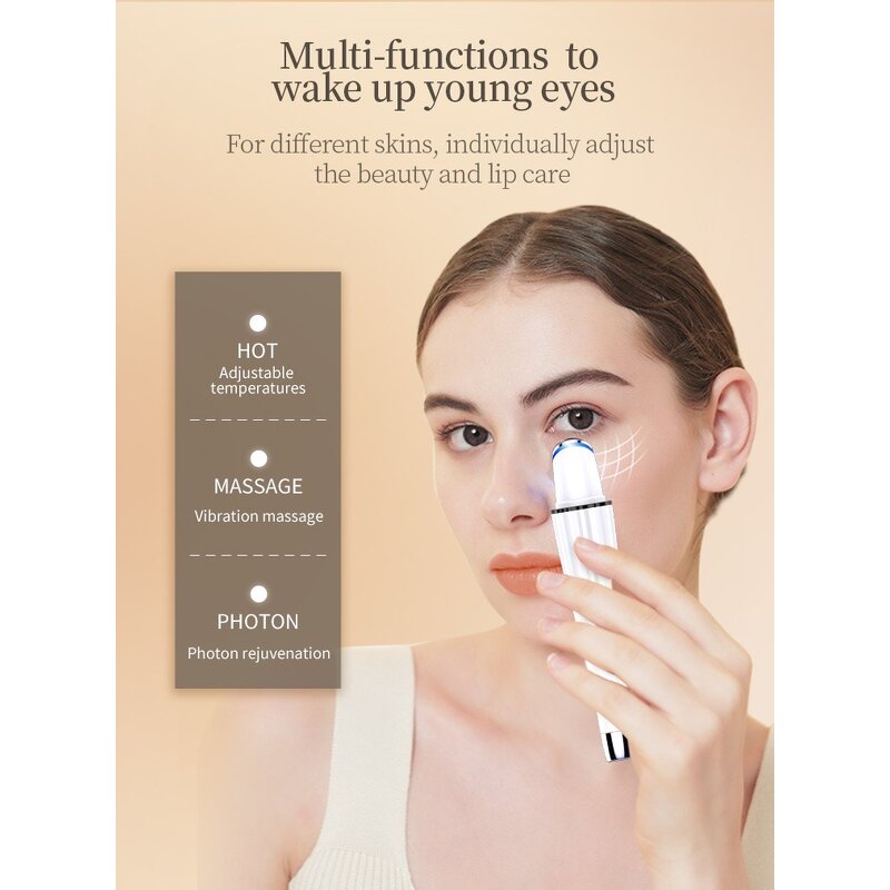 Eye Massager Wand Manufacturer - Heating for Wrinkle Removal
