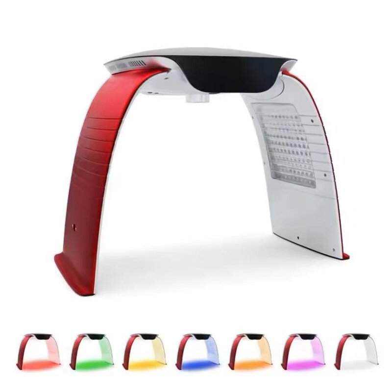 LED Light Therapy Machine - 7 Color with Hot Cold Steam Spray
