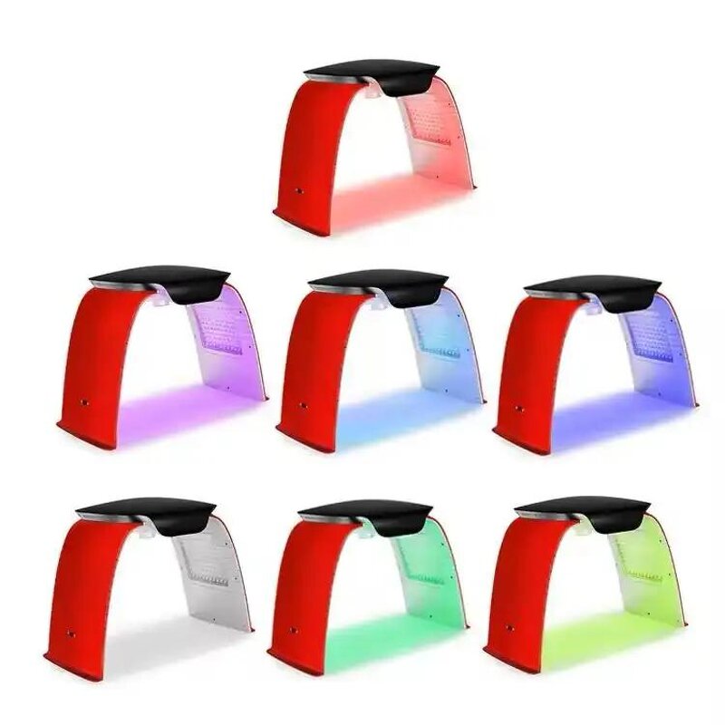 LED Light Therapy Machine Manufacturer - 7 Colors Mask with Steamer
